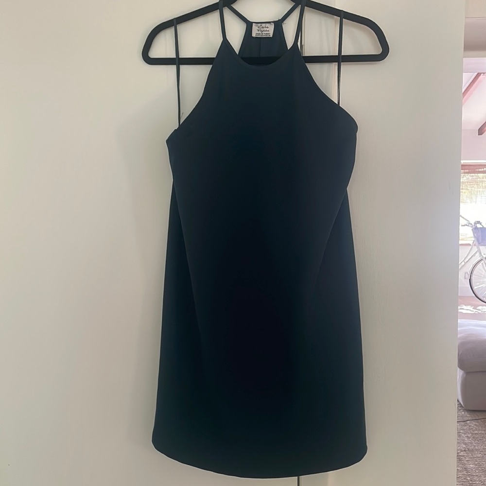 Zara trafaluc high neck swing dress